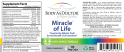 Miracle of Life 93 capsules bottle label