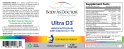 Ultra D3 - Vitamin D + K Label