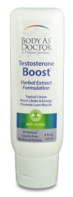 Testosterone Boost - All Natural Herbal Extract cream