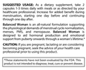 Balanced Woman Hormonal Support Use