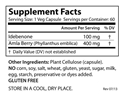 Idebenone Antioxidant Supplement Facts