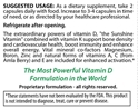 Ultra D3 advanced vitamin D Suggested Usage