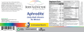 Aphrodite daily multi-vitamin, mineral, nutritional supplement label