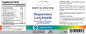 Respiratory Lung Health Label