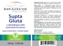 Supta Gluta - Topical Glutathione with SOD Label