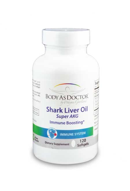 Shark Liver Oil 550mg with Alkylglycerols